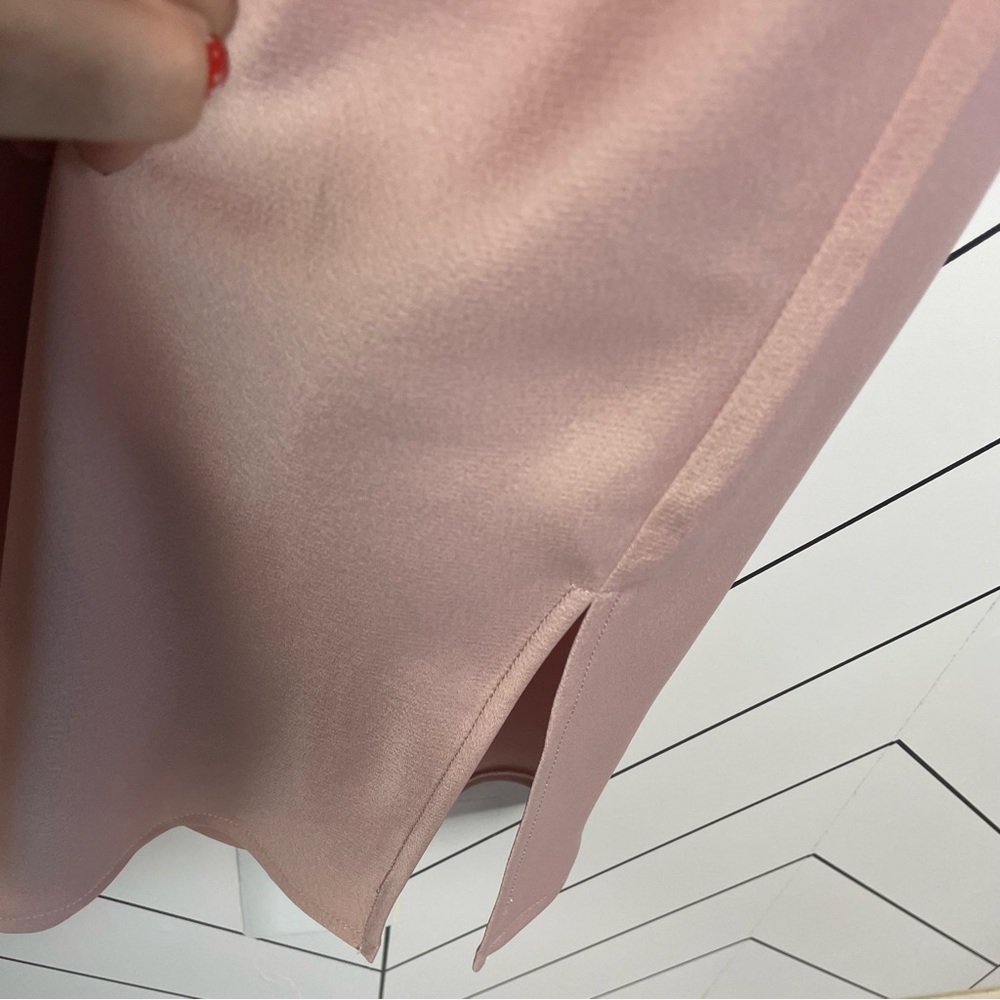 Sachin + Babi | Cali Satin Cowl Neck Midi Slip Dress Dusty Pink Size 2 - Picture 7 of 11